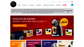 What Dolce-gusto.cz website looked like in 2020 (3 years ago)