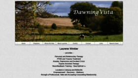 What Dawningvista.com website looked like in 2020 (3 years ago)