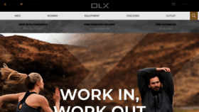 What Dlx.co.uk website looked like in 2020 (3 years ago)