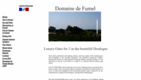 What Domainedefumel.com website looked like in 2020 (3 years ago)
