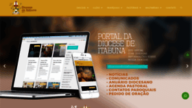 What Diocesedeitabuna.com.br website looked like in 2020 (3 years ago)
