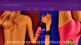 What Daypass.mx website looked like in 2020 (3 years ago)
