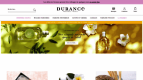 What Durance.fr website looked like in 2020 (3 years ago)