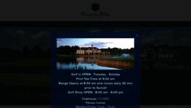 What Dominionvalleycountryclub.com website looked like in 2020 (3 years ago)