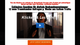 What Durchskaliert.com website looked like in 2020 (3 years ago)