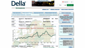 What Della.kg website looked like in 2020 (3 years ago)