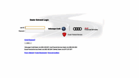 What Dealers.vwcredit.com website looked like in 2020 (3 years ago)