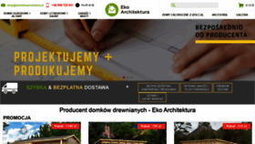 What Domkiekoarchitektura.pl website looked like in 2020 (3 years ago)