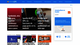 What Descargar-apk.net website looked like in 2020 (3 years ago)