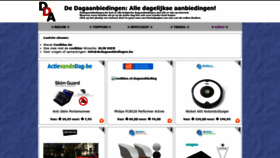 What Dedagaanbiedingen.be website looked like in 2020 (3 years ago)