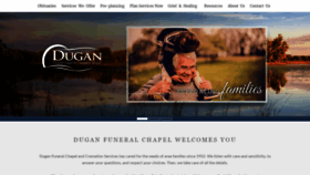 What Duganchapel.com website looked like in 2020 (3 years ago)