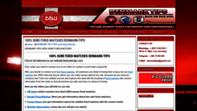 What Denmark-tips.com website looked like in 2020 (3 years ago)