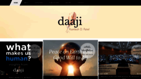 What Daaji.org website looked like in 2020 (3 years ago)