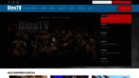 What Dieutv.com website looked like in 2020 (3 years ago)