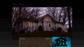 What Designhomes.com website looked like in 2020 (3 years ago)