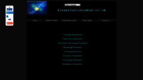 What Dissertationideas.co.uk website looked like in 2020 (3 years ago)