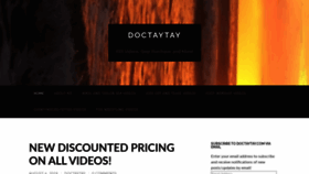 What Doctaytay.com website looked like in 2020 (3 years ago)
