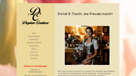 What Dopino-couture.de website looked like in 2020 (3 years ago)