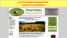 What Dorsetpoultry.co.uk website looked like in 2020 (3 years ago)