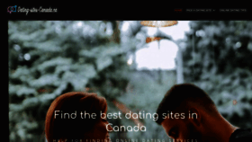 What Dating-sites-canada.ca website looked like in 2020 (3 years ago)