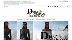 What Dianeandcoonline.com website looked like in 2020 (3 years ago)