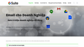 What Doanhnghiep.email website looked like in 2020 (3 years ago)