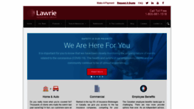 What Danlawrie.com website looked like in 2020 (3 years ago)
