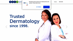 What Dermstrata.com website looked like in 2020 (3 years ago)