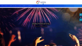 What Dubaifestivalcity.com website looked like in 2020 (3 years ago)