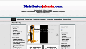 What Distributorjakarta.com website looked like in 2020 (3 years ago)