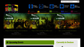 What Denisonlive.com website looked like in 2020 (3 years ago)