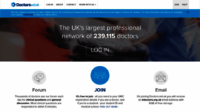 What Doctors.org.uk website looked like in 2020 (3 years ago)