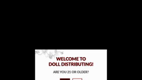 What Dolldistributing.com website looked like in 2020 (5 years ago)
