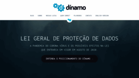 What Dinamo.org.br website looked like in 2020 (3 years ago)