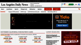What Dailynewslosangeles.com website looked like in 2020 (3 years ago)