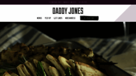 What Daddyjonesbar.com website looked like in 2020 (3 years ago)