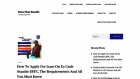 What Dataplanbundle.com website looked like in 2020 (5 years ago)
