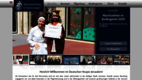 What Deutsches-hospiz.de website looked like in 2020 (3 years ago)