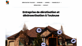 What Deratisation-toulouse-3d.fr website looked like in 2020 (3 years ago)