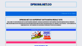 What Dpboss.net.co website looked like in 2020 (3 years ago)
