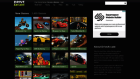 What Drivearcade.com website looked like in 2020 (3 years ago)
