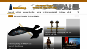 What Dongphuockieu.vn website looked like in 2020 (3 years ago)