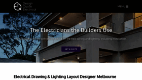 What Designquoteelectrical.com.au website looked like in 2020 (3 years ago)