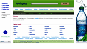 What Depinisyon.com website looked like in 2020 (3 years ago)