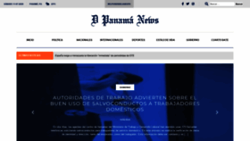What Dpanama.news website looked like in 2020 (3 years ago)