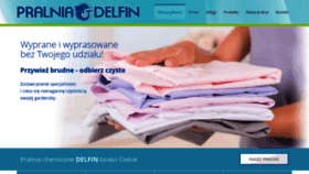What Delfin.szczecin.pl website looked like in 2020 (3 years ago)