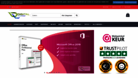 What Digitallicense.nl website looked like in 2020 (3 years ago)