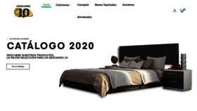 What Descanso10.com website looked like in 2020 (3 years ago)