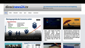 What Directnews24.tv website looked like in 2020 (3 years ago)