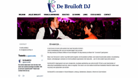 What Debruiloftdj.nl website looked like in 2020 (3 years ago)